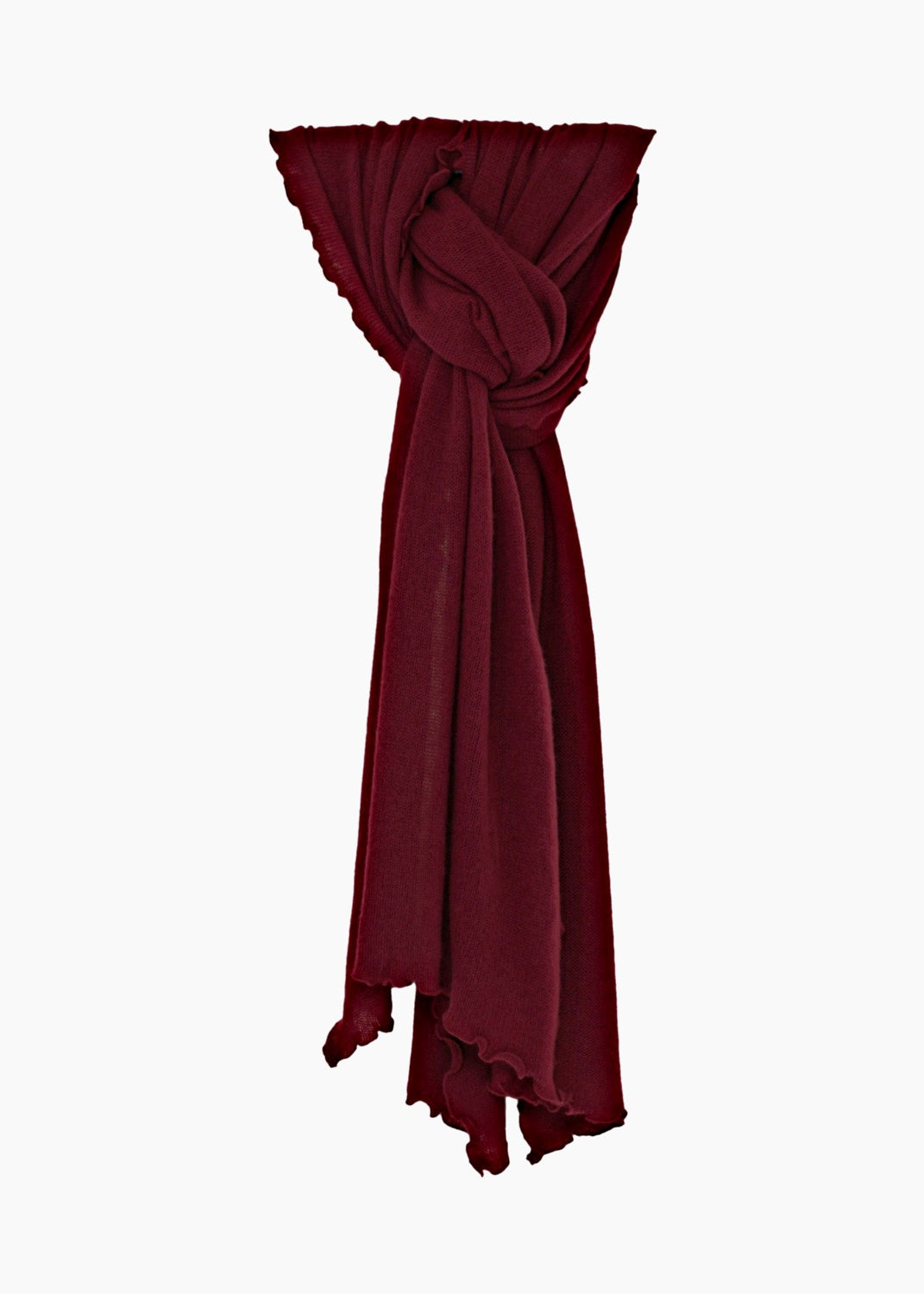 Maxi stor kashmir sjal - Wine